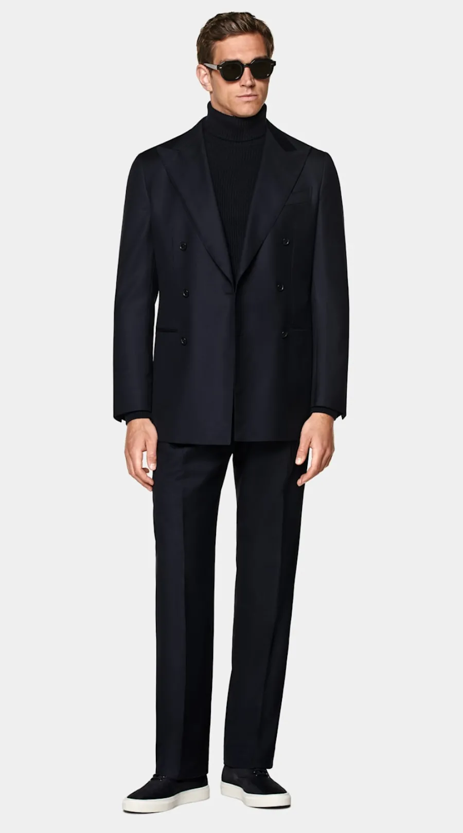 Fashion Havana Anzug navy Tailored Fit Klassische Anzüge
